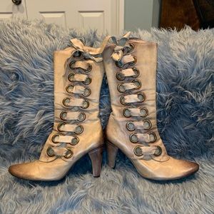 Chocolat Blu Carson Heeled Boots
